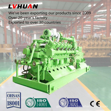 500kw Water Cooler Silent Canopy Coal Bed Gas Generator Set